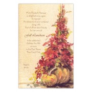 Thanksgiving & Fall Invitations, Yellow Pumpkin, Odd Balls